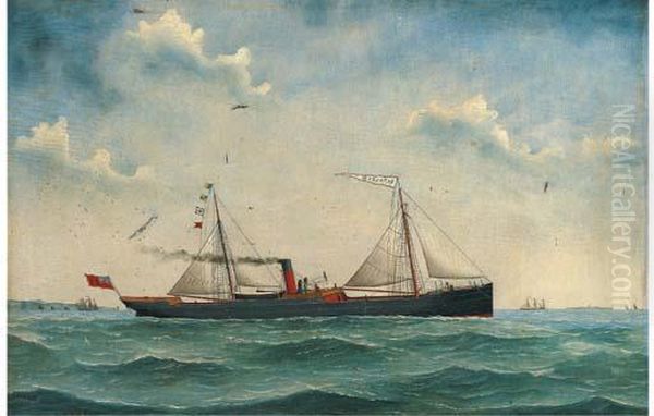 The Cargo Steamer Kathleen Outward Bound - view 1