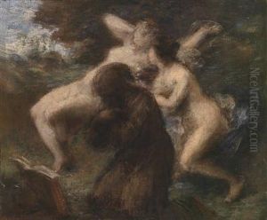 The Temptation Of St Anthony by Ignace Henri Jean Fantin-Latour