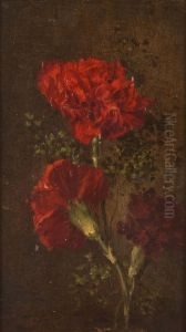 Rote Nelken by Victoria Dubourg