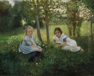 Dans Le Jardin by A. Fanton