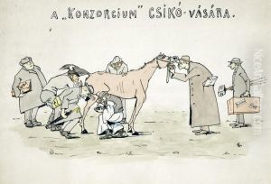 "a Konzorcium" Csiko Vasar by Geza Farago