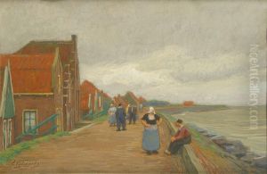 A La Rive by Edgard Farasyn