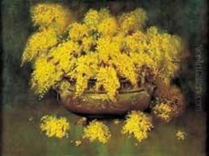 Grande Natura Morta Con Mimose