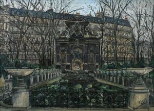 Paris, Jardin Du Luxembourg by Pierre Farge
