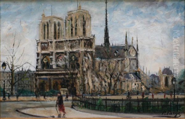 Paris, Notre Dame - view 1