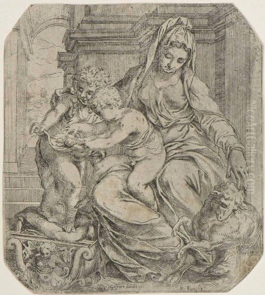Maria Mit Dem Kind Und Dem Johannesknaben - view 1