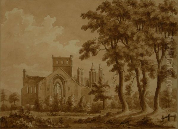 View Of Melrose Abbey - view 1