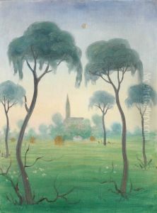 Pineak Holdfenyben by Bela Farkas