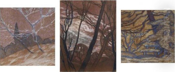 A Group Of Three Works - view 1