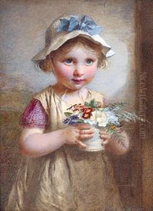 'girl With Posies""""
