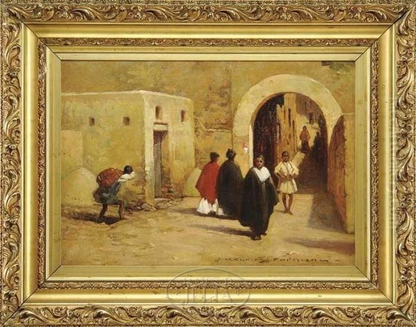 Algerian Street Scene - view 1
