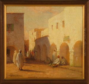 Street Scene In Biskra