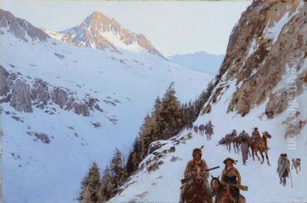 The Trail Over The Pass - view 1