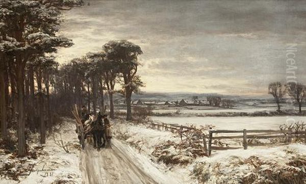 Winter Near Dumfries - view 1