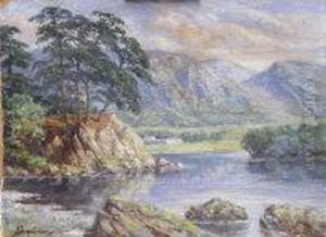 Highland Loch by David Farquharson