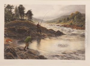 Salmon Fishing On The Dee