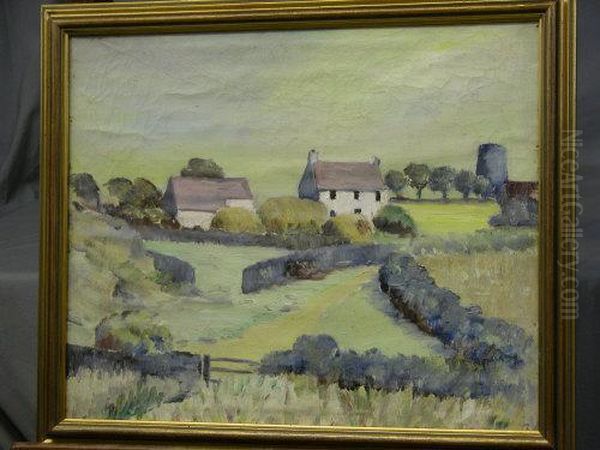 Farmstead In A Landscape - view 1