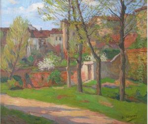 Le Vallon De La Mandoune by Henri Farre
