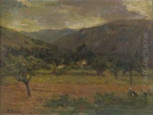 Paysage Provencal by Henry Farre