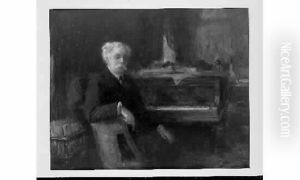 Gabriel Faure A Son Piano by Henry Farre