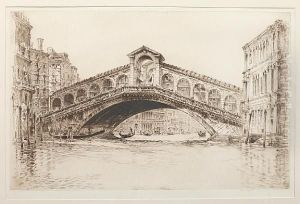 Ponte Vecchio; The Rialto by Frederick Arthur Farrell