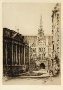 The Guildhall by Frederick Arthur Farrell
