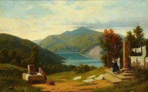 Paesaggio Lacustre by Gaetano Fasanotti