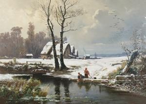 Inverno In Brianza by Gaetano Fasanotti