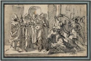 Die Verleugnung Petri by Johann Fasold