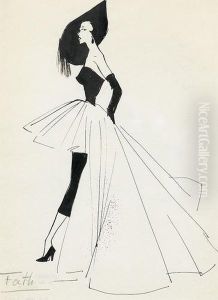 Modell Paris by Jacques Fath