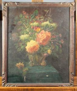 Bouquet De Fleurs by Arthur Faucheur
