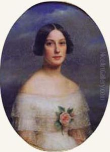 Portrait De Berthe De Thellusson Portrait De Berthe De Thellusson