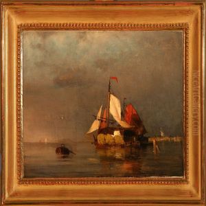 A Pair Of Coastalscenes From The Netherlands by Viggo Fauerholdt