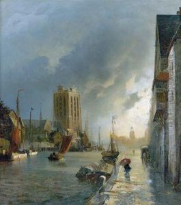 In Dordrecht by Viggo Fauerholdt