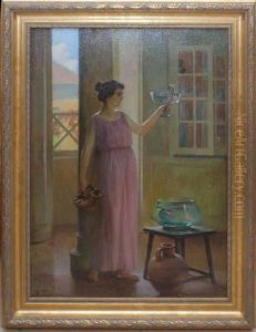 Oriental Girl by Adolphe Faugeron