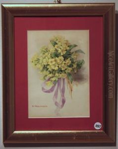 Primroses by Hermine Faulhaber