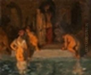 Le Bain Turc by Amandus Faure