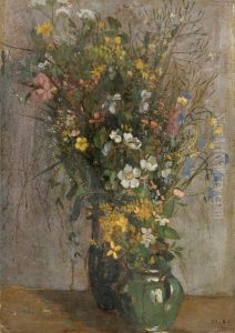 Vaso Di Fiori Da Campo by Amandus Faure