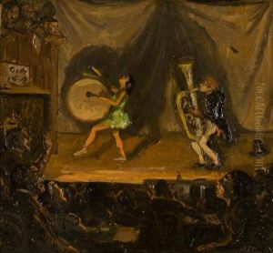 Im Zirkus by Amandus Faure
