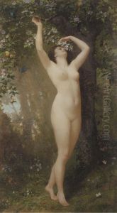 A Woodland Idyll by Eugene Faure