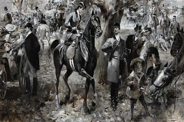 Retour De Chasse Cour - view 1