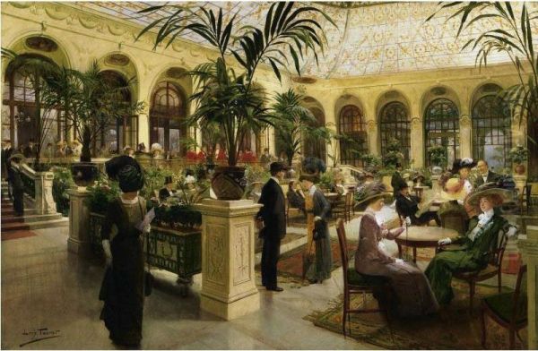 The Cafe De La Paix In Paris - view 1