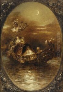 Die Gondelfahrt. by Heinrich Faust