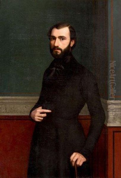 Portrait D'homme A La Redingote Noire - view 1