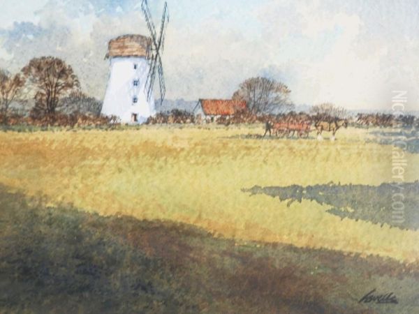 Landscape With Windmill - view 1