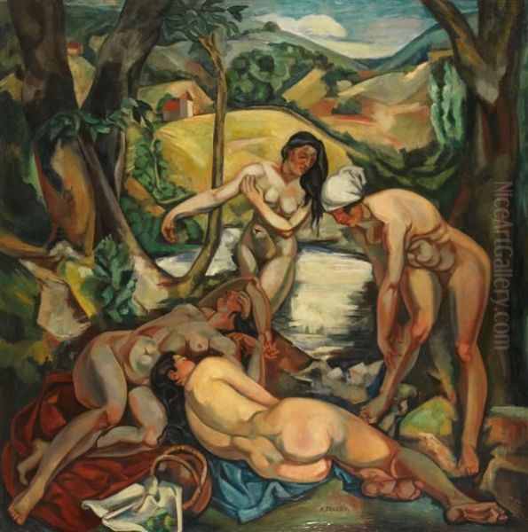 Les Baigneuses - view 1