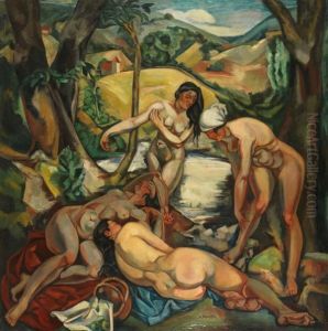 Les Baigneuses by Andre Favory