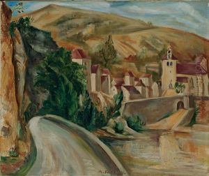 1.vue De Village by Andre Favory