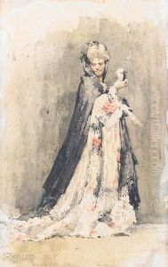 Before The Masked Ball by Giacomo Favretto
