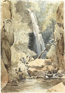 The Falls Of Baleine, St Vincent by Lionel Grimston Fawkes